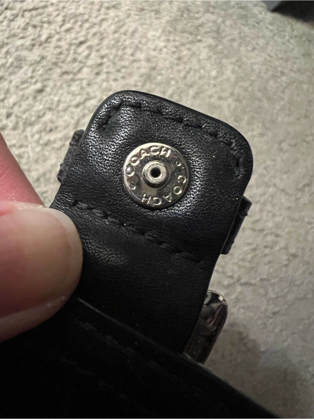 Coach SoHo Signature Canvas Wristlet Wallet - Picture 8 of 10